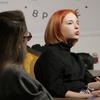 Aleksandra Jovanović na promociji Crne ptice u Vranju. Foto Vranje News