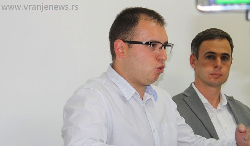 Đorđe Ristić iz Narodne stranke je još jedan poslanički kandidat iz Vranja. Foto Vranje News