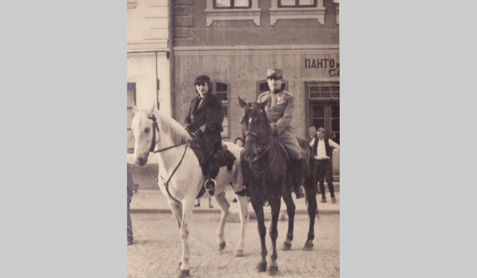 Dragomir sa suprugom. Foto arhiva B. Dimića