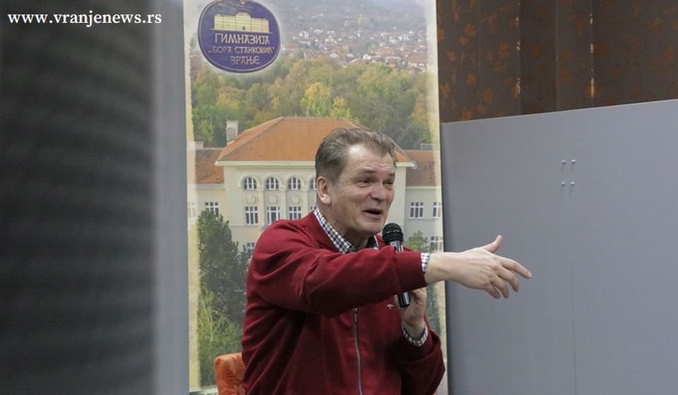 Goran Petrović na otvaranju Književne kolonije 2023. Foto Vranje News