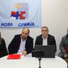 Lideri povereništva Nove Srbije u Vranju. Foto VranjeNews