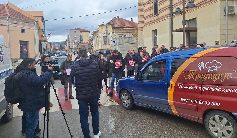 Sa današnje akcije. Foto Vranje news