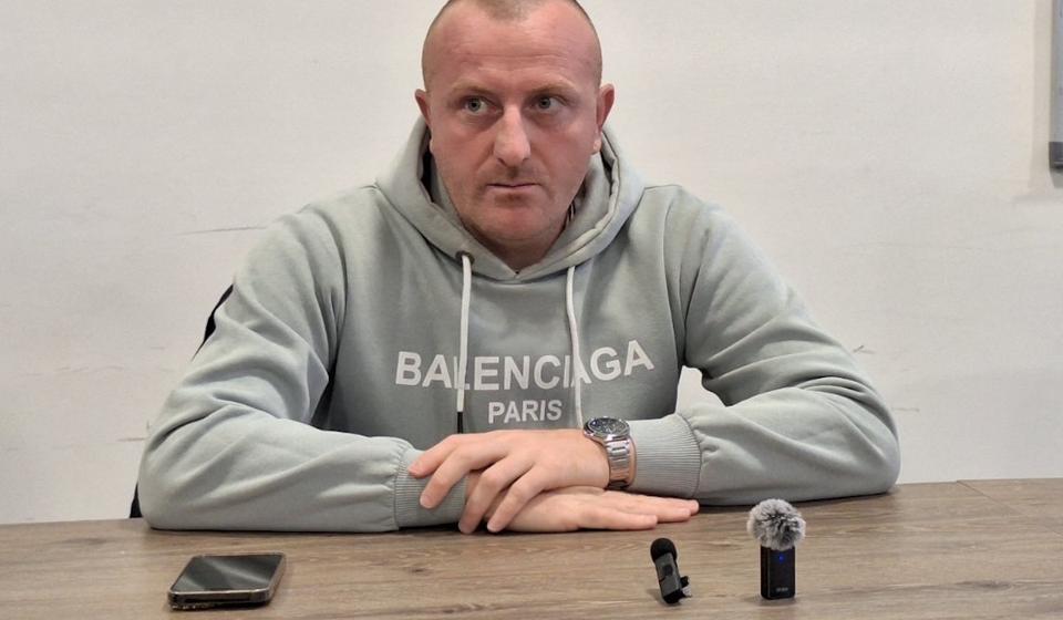 Marko Jovanović, trener Dinamo Jug-a. Foto Vranje news