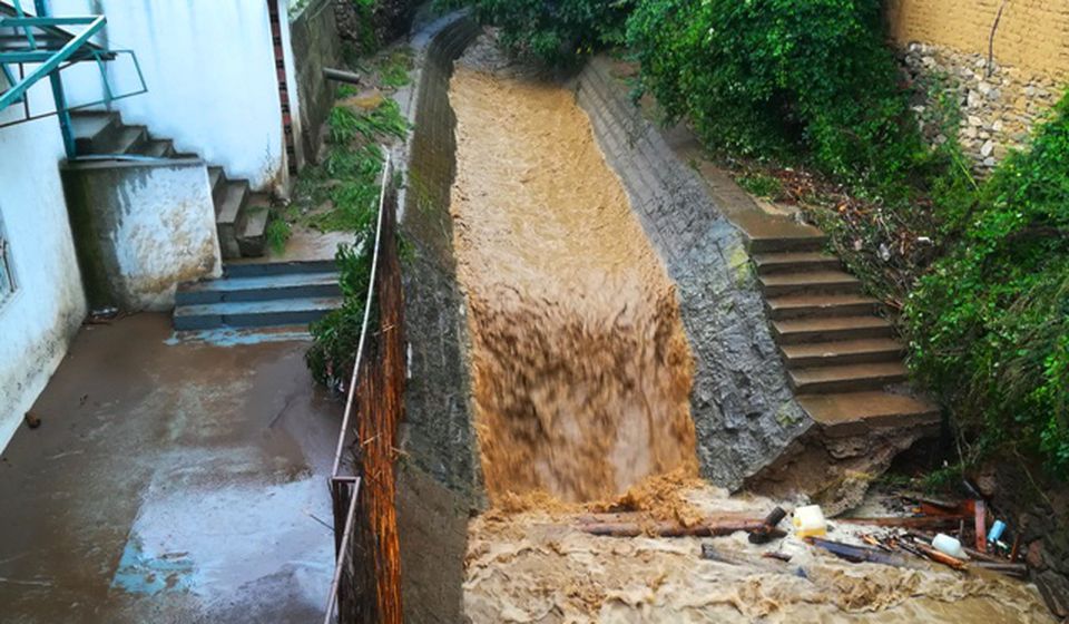 Vranjska reka kod Amama u vreme poplavnog talasa. Foto VranjeNews